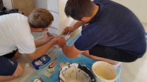 Как декорировать дверной проем..Билибей отдыхает