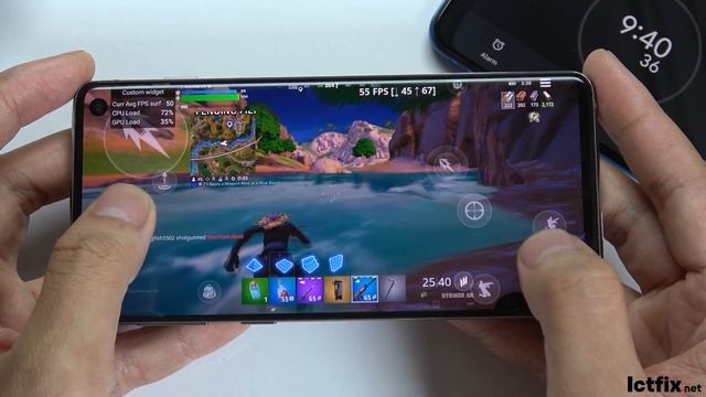 Samsung Galaxy S10 Fortnite Gaming test 2024 | Snapdragon 855