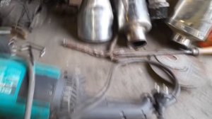 Доработки выхлопной системы .Гольф 3 № 2