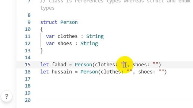 Tutorial 13: Struct vs Class in Swift | Difference between Structure and Class in Swift