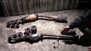 Nissan Pathfinder R51 4,0 бензин - катализаторы