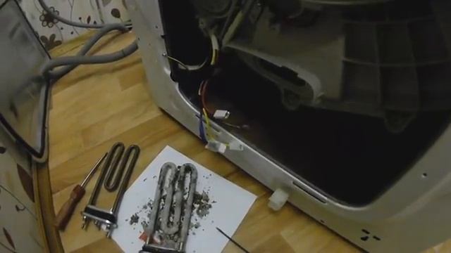 Первые признаки сгоревшего ТЭНа в стиральной машине и замена ТЭНа своими руками смотреть онлайн