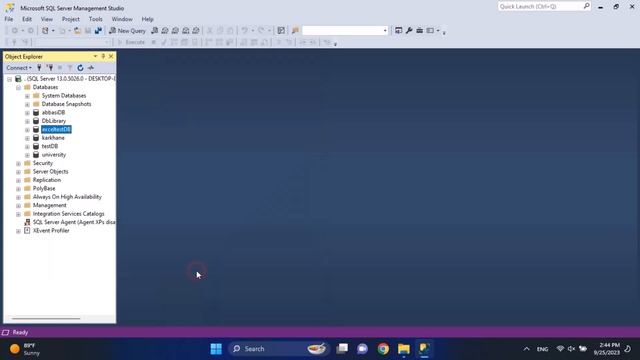 how to import excel file to SQL server management studio (SSMS) ? смотреть онлайн
