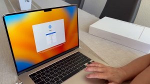 Распаковка и Настройка MacBook Air M2 / 2023