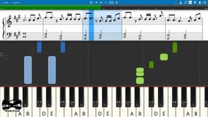 Alvaro Soler - La Cintura [Piano Tutorial | Sheets | MIDI] Synthesia
