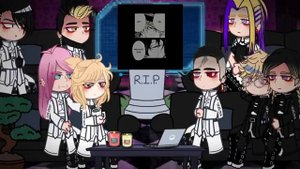 реакция ТМ на Майки и Такемичи как Дазай и Чуя_Reaction to Mikey and Takemichi as Dazai