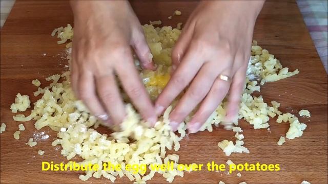 Kартофельные ньокки (клецки) легко для всех/Potato Gnocchi Easy (ENG SUBS). Итальянская кухня