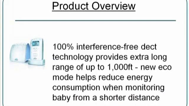 Philips AVENT DECT Baby Monitor with Temperature Sensor and New ECO Mode - Sale смотреть онлайн