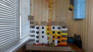 Работа башенного крана кб 405 на обьекте