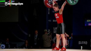 Rebeka Koha (53kg, 17) 90kg Snatch 2016 European Weightlifting Championships