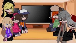 Gravity falls react to Nezuko vs Daki [??] [Limon4ik]