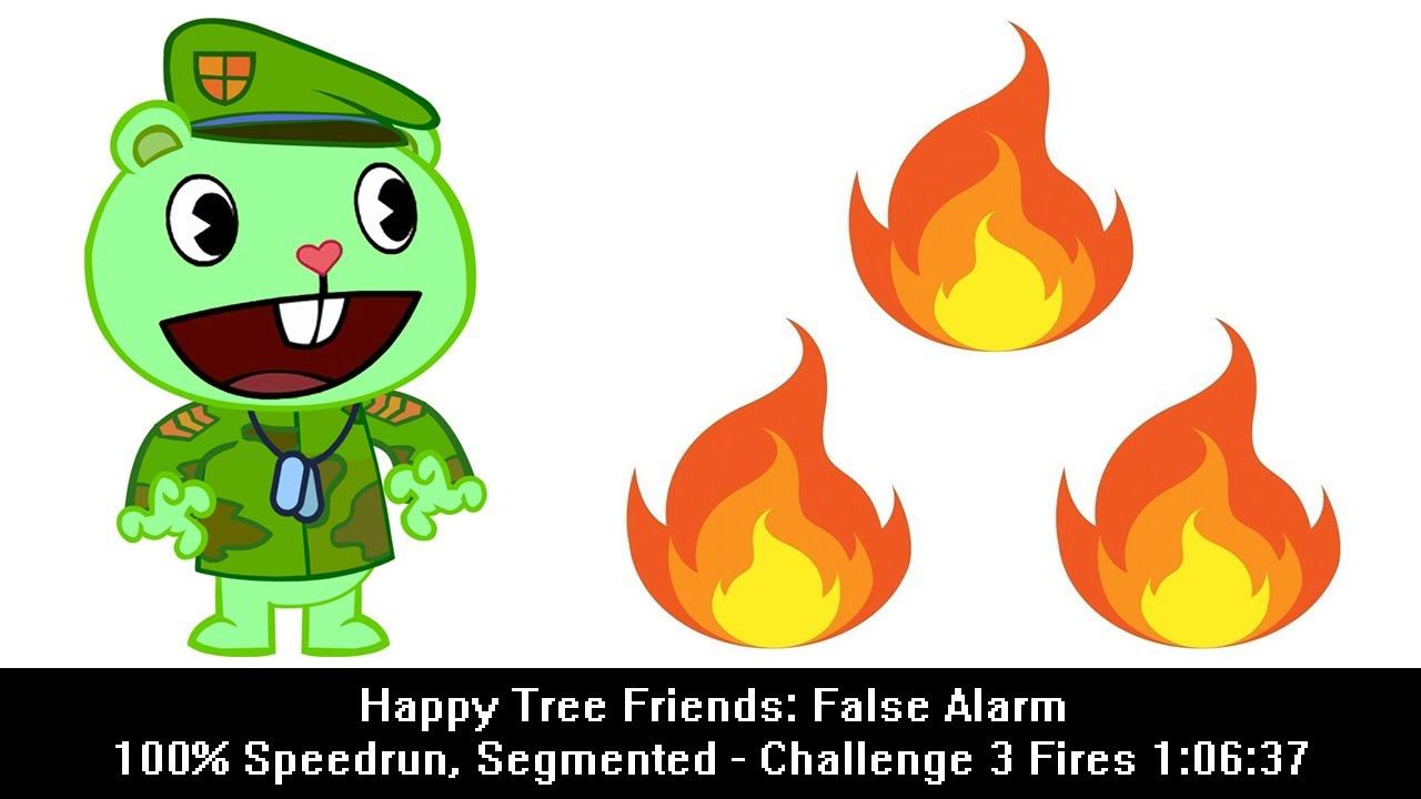 [Спидран] Happy Tree Friends: False Alarm 100% Speedrun, Segmented - Challenge 3 Fires 1:06:37 смотреть онлайн