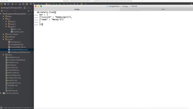 MongoDb Tutorial 11 : How to write OR conditional query in MongoDB смотреть онлайн