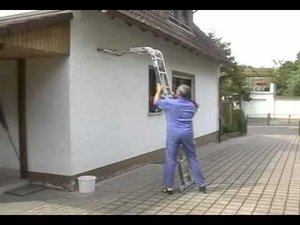 Шарнирная универсальная лестница-трансформер Krause