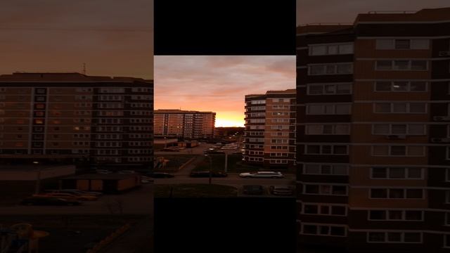 Красивейший закат.