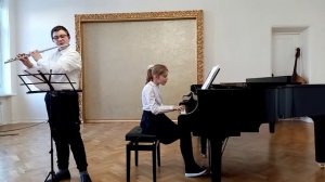 А. Верстовский. Мазурка. исп. Василий Козловский, флейта - Полина Пономарева, фортепиано