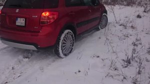Suzuki sx4 4x4 na snehu (snow)