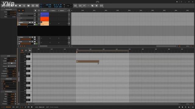 How to use the Bitwig Dribble device tutorial
