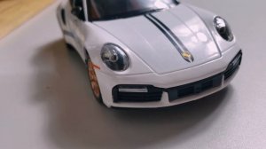 Unboxing of Super Car Model Porsche 911 Turbo S | 1:24 Scale Diecast Model Car  By Maxx Toy TV | 4K