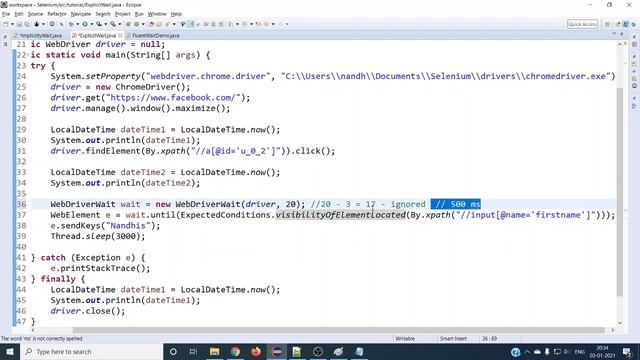 Implicitly Wait V/S Explicit Wait In Selenium WebDriver | Implicit Wait and Explicit Wait