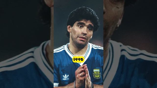 Evolution Of Diego Armando Maradona🔥✨ #football #maradona