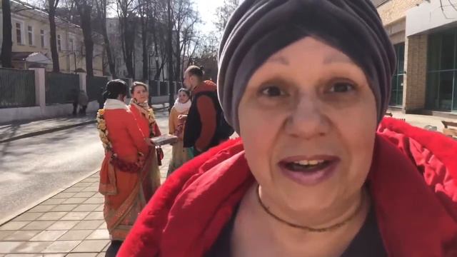 Гаура Пурнима 28.03.2021 Харинама на Маяковской / Gaura Purnima 03/28/2021 Harinama on Mayakovskaya смотреть онлайн