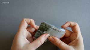 Денежная собачка • Оригами из денежной купюры • Как сделать простое оригами из денег • Money Origam