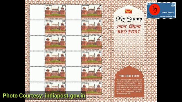 Mysore Palace Personalized Stamp of India  Stamp Tourism By Indian Globetrotting  Video 1