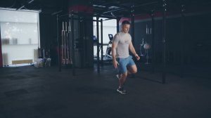 Прыжки на одной ноге вперед/ Single leg front jump