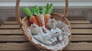 А давайте-ка сошьем морковку. Праздничный декор к Пасхе.