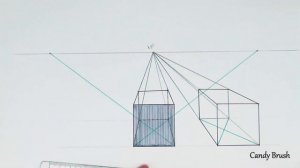 How to Draw a PERFECT Cube In One Point Perspective