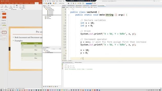 5. Java Course Lecture 5 Increment and Decrement Operators Math Errors смотреть онлайн