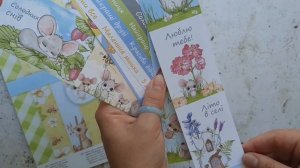 Review of the scrapbooking paper set "Happy Mouse Day"