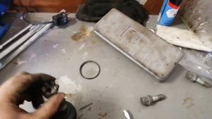 Пыльник шаровой опоры на актион нью