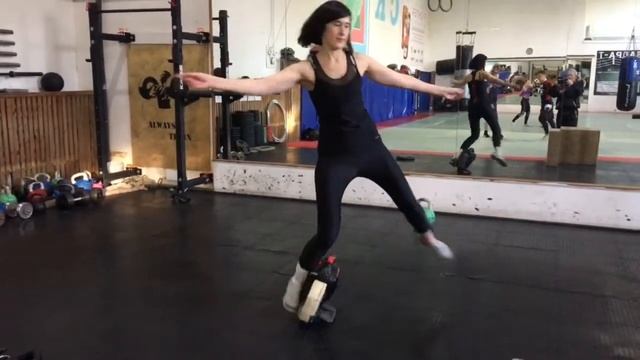 Владивосток. Моноколесо. Тренировка вращения. смотреть онлайн