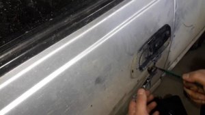 Как открыть и закрыть замок водительской двери Daewoo Nexia