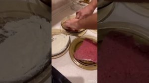 Шницель из говядины за десять минут!!!!