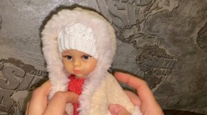 Новая вязаная шуба и валенки для куклы Паола Рейна