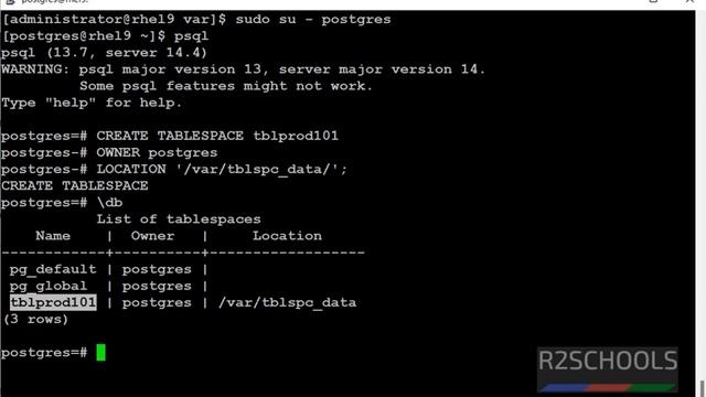 74: PostgreSQL DBA: How to create tablespace in PostgreSQL with examples смотреть онлайн