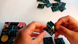 Квадригами 2. 41 - 50 (набор головоломок оригами) Manifold 2