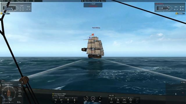 Naval Action - Hercules VS 3rd rate смотреть онлайн