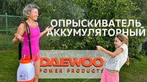 Опрыскиватель аккумуляторный Daewoo DSA 6Li SET ?? Мечта Садовода и Огородника