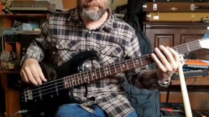 ARIA PRO II SB-R80 BLACK AND GOLD BASS