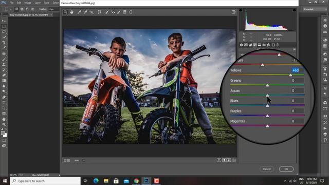Photoshop Aqua Orange and Black Color Grading смотреть онлайн