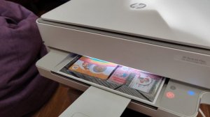 HP Deskjet Plus 6075 печать после перезаправки.mp4