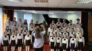 Младший хор «Веселые нотки»  Рождественская песня