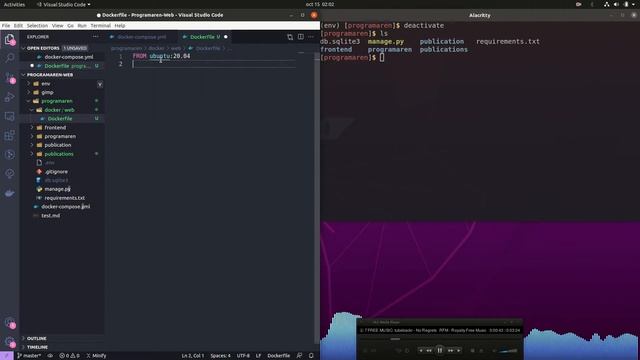 ? [ DOCKER ] - #02 Dockerizar proyecto Django 3 con docker-compose смотреть онлайн