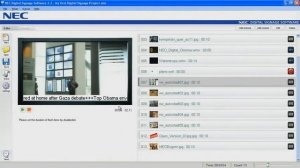 NEC Digital Signage Software