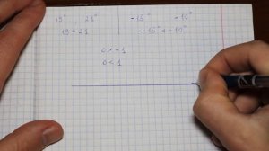 Сравнение положительных и отрицательных чисел. Математика 6 класс