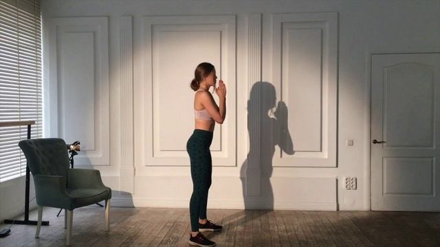Фитнес тренировка дома для всего тела #legginsqueen 1 смотреть онлайн